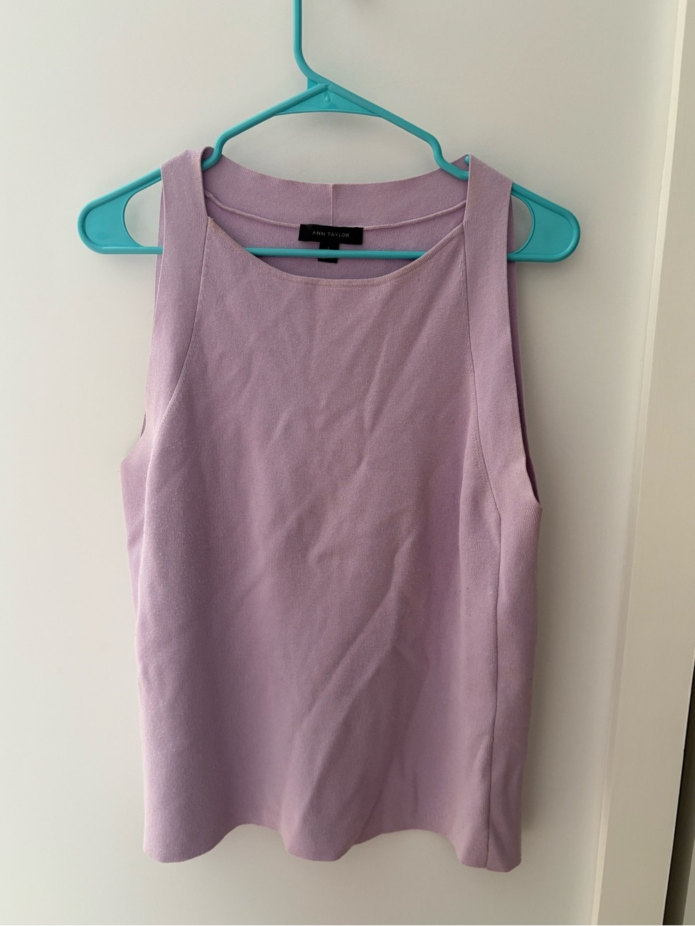 Ann Taylor Lilac Sleeveless Shell Top
